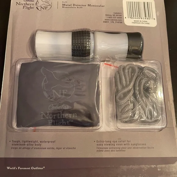 Cabelas Monocular 8x20 Waterproof comes with case and neck tether brand new - Picture 3 of 4
